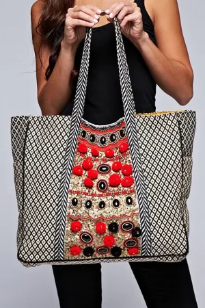 Tapestry Rectangle Tote