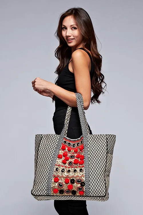 Tapestry Rectangle Tote