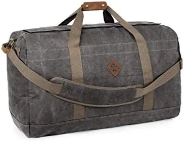 The Continental (Canvas Collection) Large Duffle by Revelry - Ash