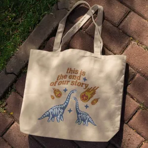 The End of Our Story Tote Bag