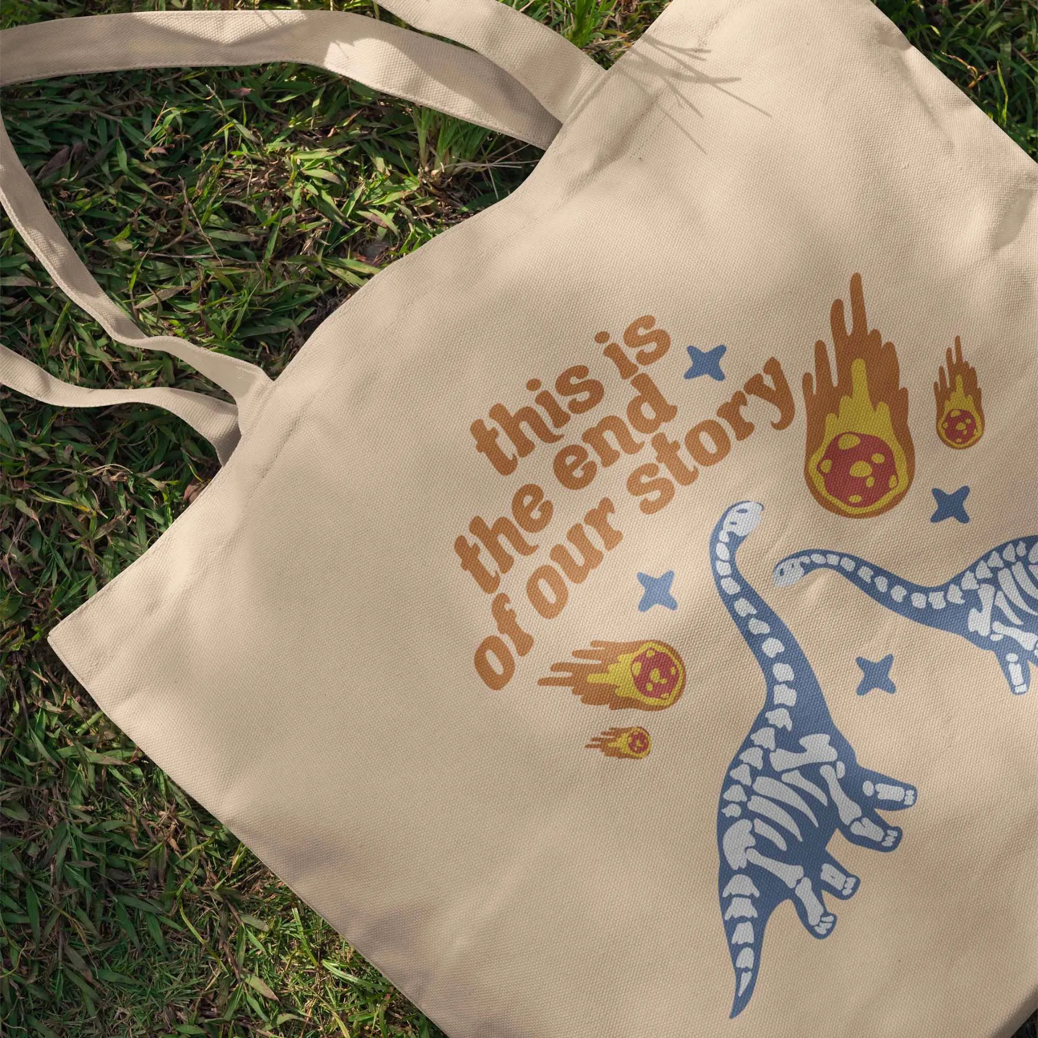 The End of Our Story Tote Bag