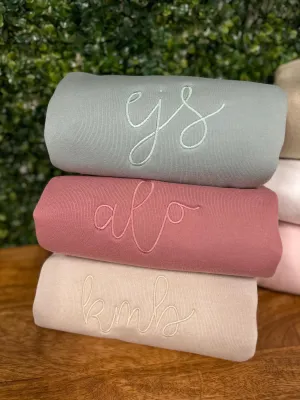 The Julia Monogram Sweatshirt