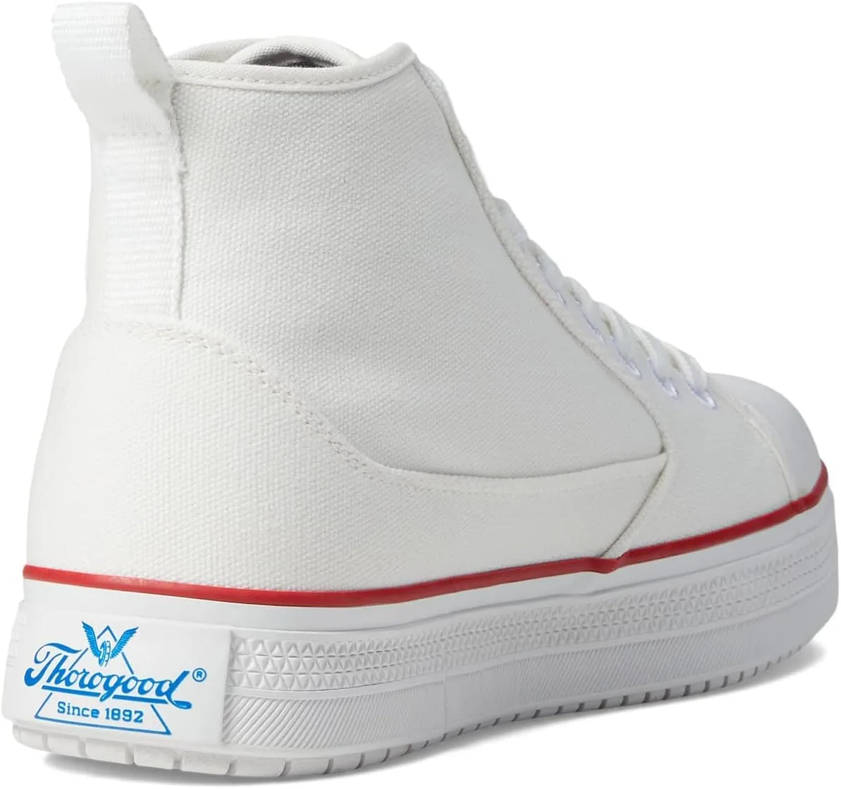 Thorogood Mid-Height Warehouse Won Work Shoes for Men with Composite Safety Toe and Slip-Resistant Outsole
