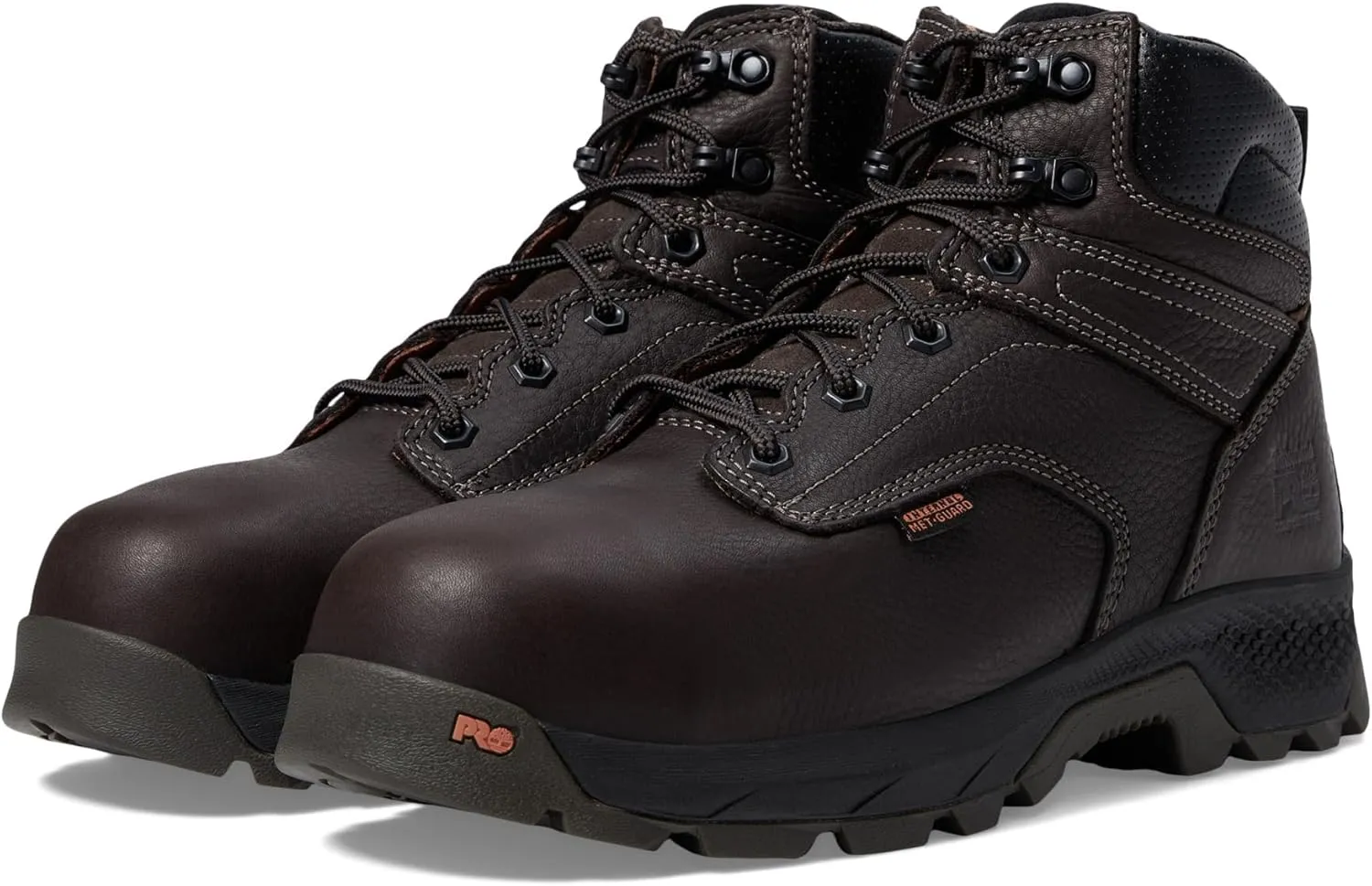 Timberland PRO Men's Titan EV 6" Composite Safety Toe Internal Metguard Industrial Work Boot, Brown, 13 Wide