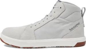 Timberland PRO Unisex Berkley Hi Composite Safety Toe Grey/White 1 Mens 11.5 Womens 13 Wide