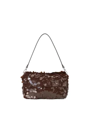 Timmy Shoulder Bag in Cacao