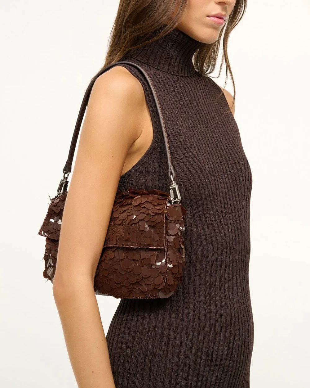 Timmy Shoulder Bag in Cacao
