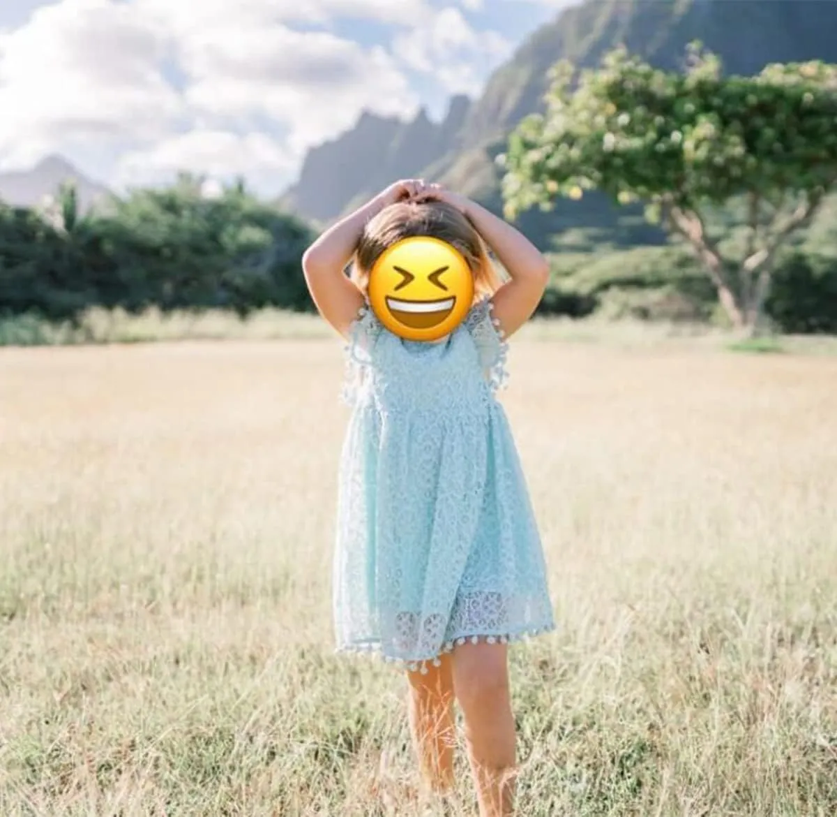 Toddler Girls Cute Pompoms Lace Floral Elegant Retro Swing Party Dress