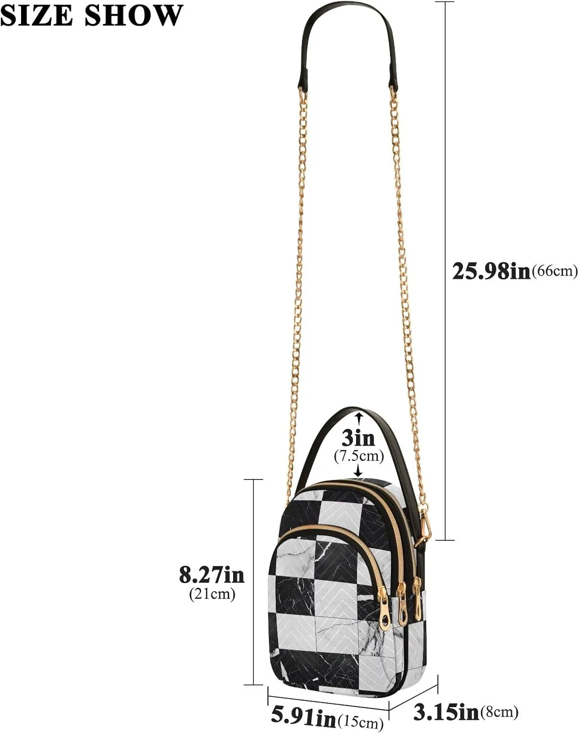 Top View of Beach with Sand Handbags for Women Crossbody Bag Shoulder Handbags