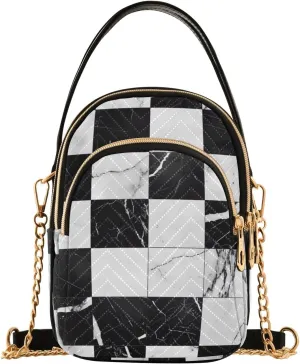Top View of Beach with Sand Handbags for Women Crossbody Bag Shoulder Handbags