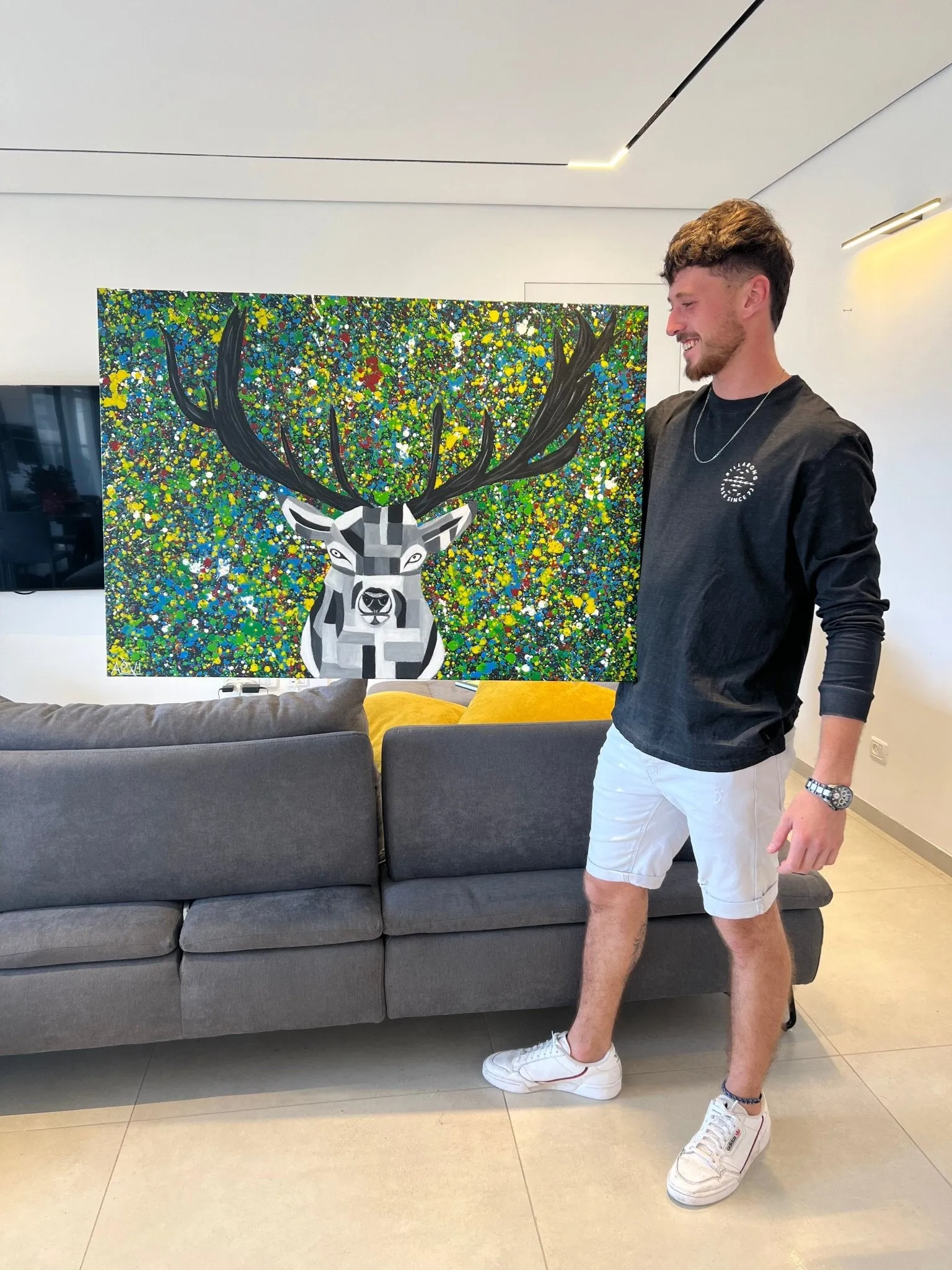 Tote Bag - Colorful Deer