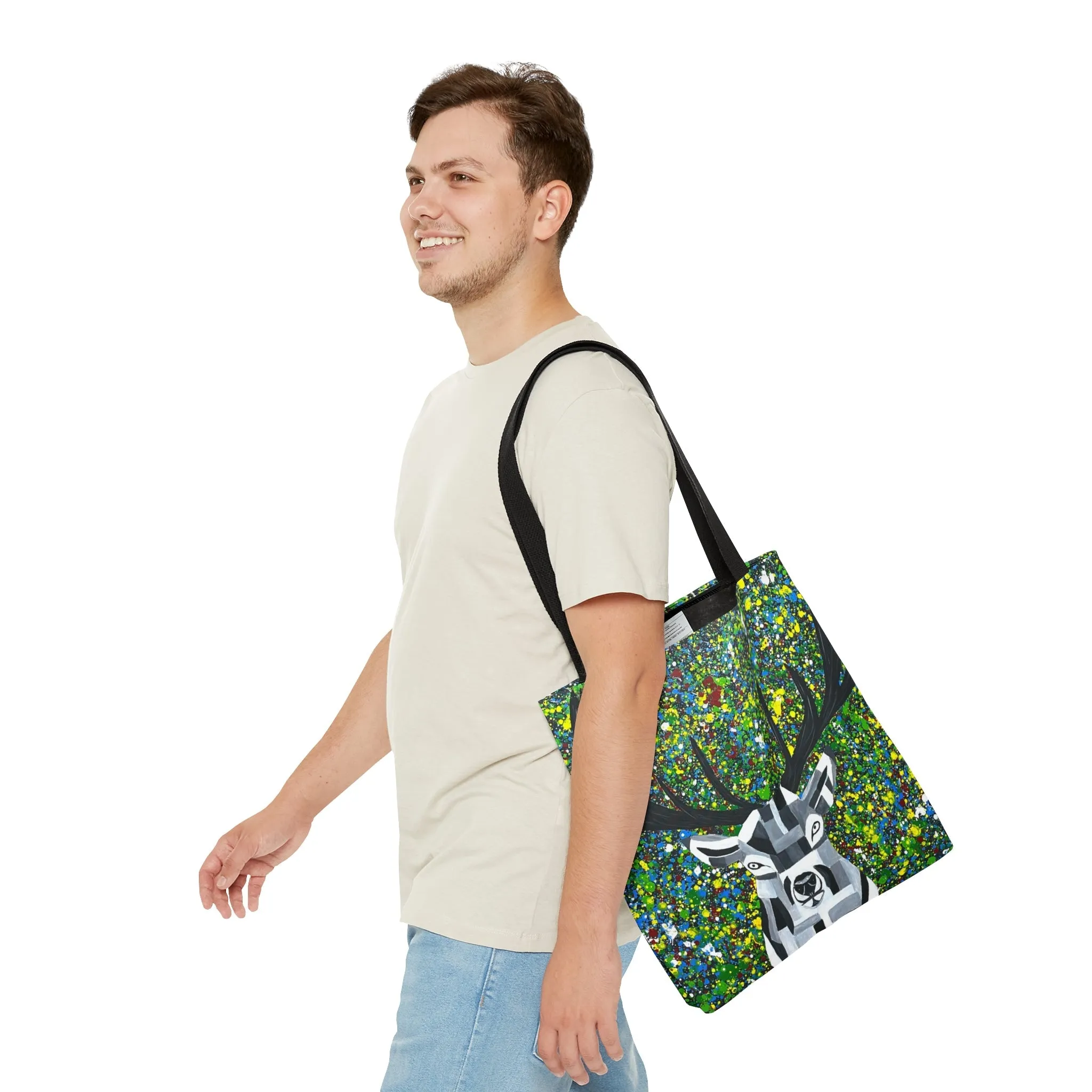 Tote Bag - Colorful Deer
