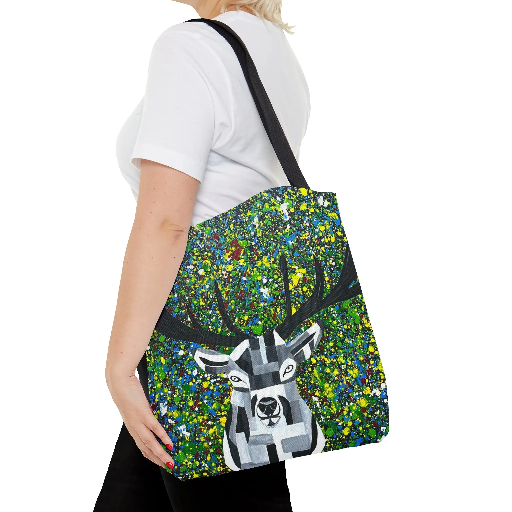 Tote Bag - Colorful Deer