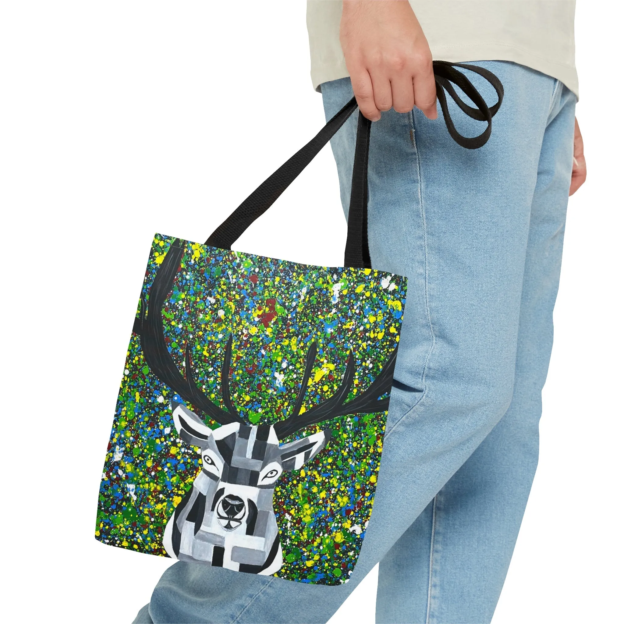 Tote Bag - Colorful Deer