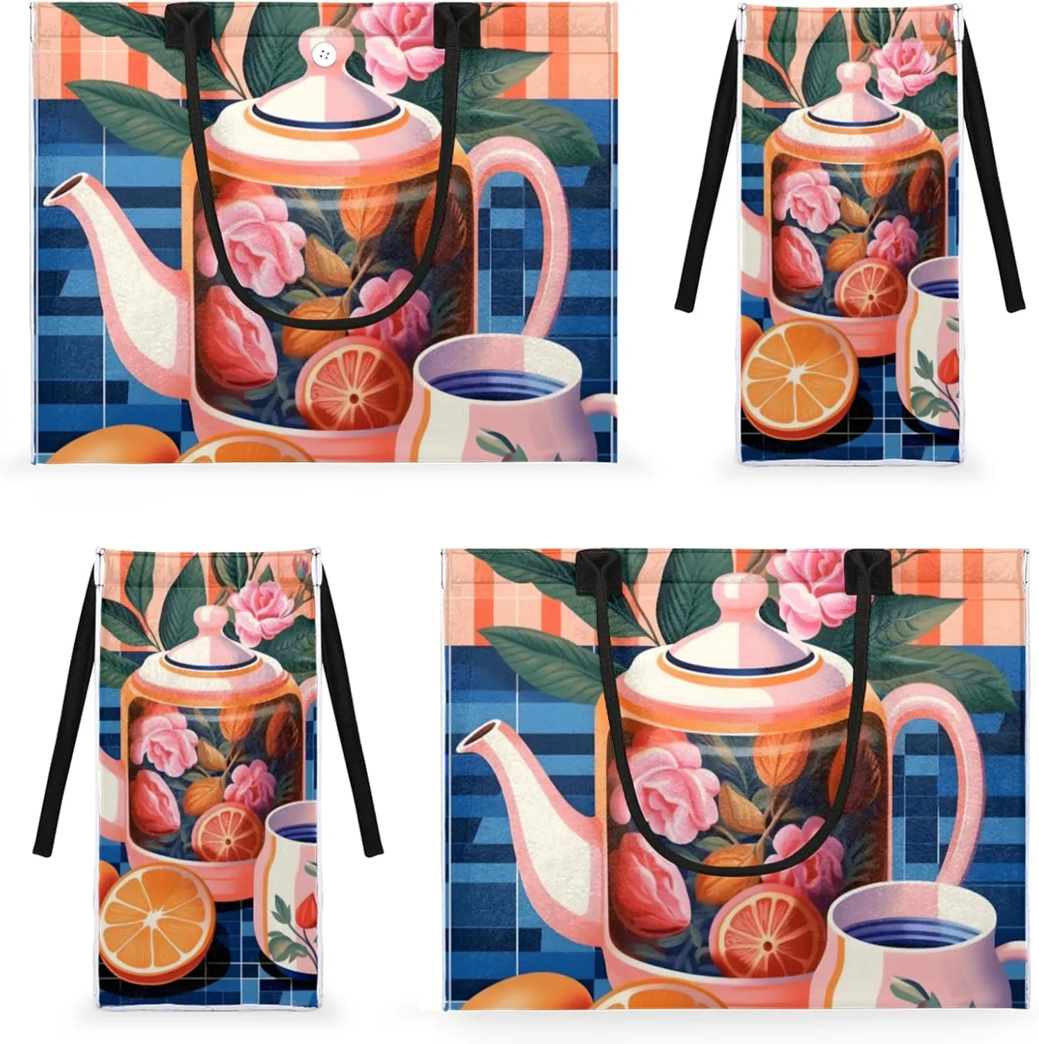 Tote Bag for Women Reusable Canvas Shoulder Bag
