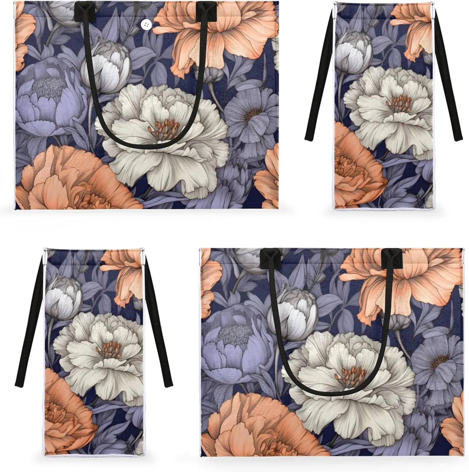 Tote Bag for Women Reusable Canvas Shoulder Bag