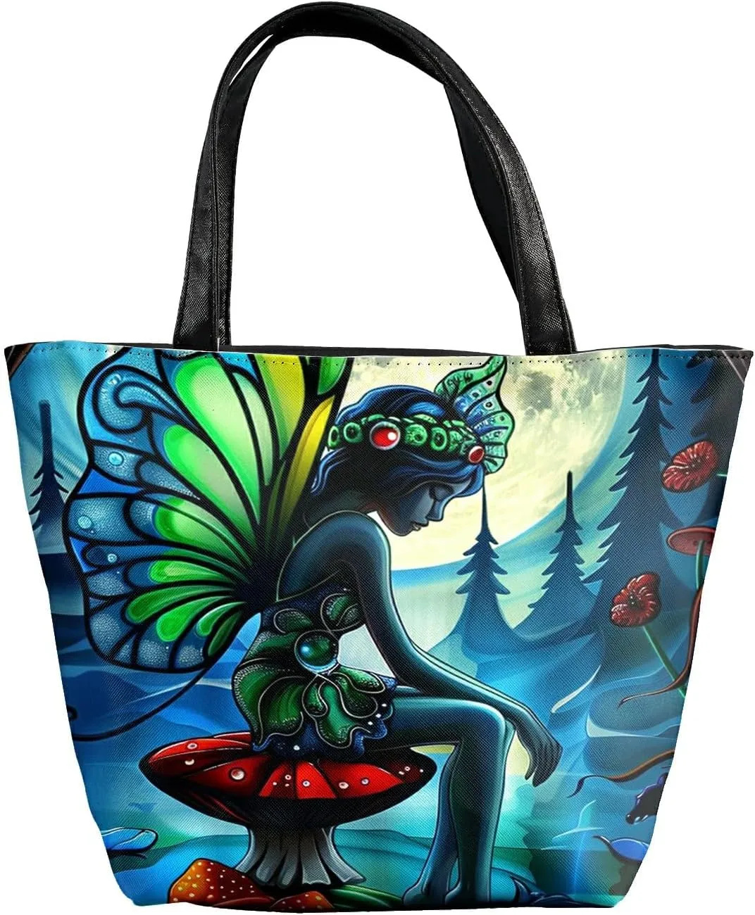 Travel Tote Bags Leather Purses for Women, Shoulder Bag with Zipper, Top Handle Ladies Shoulder Bags