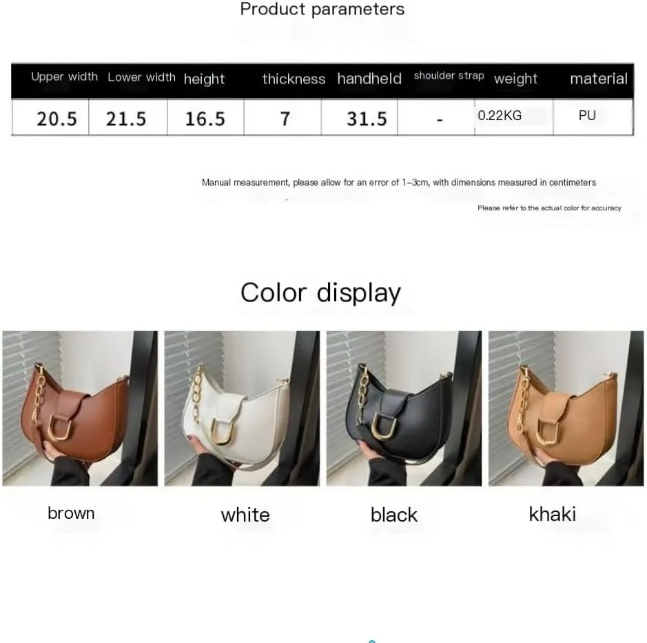 Trendy Genuine Underarm Shoulder Bags Women 2025 Luxury Crossbody Purses Half Moon Ladies Handbags