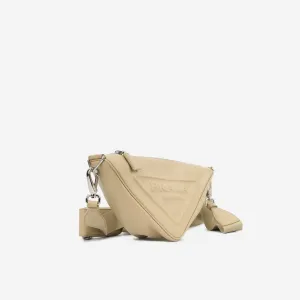 Triangle Crossbody - Beige