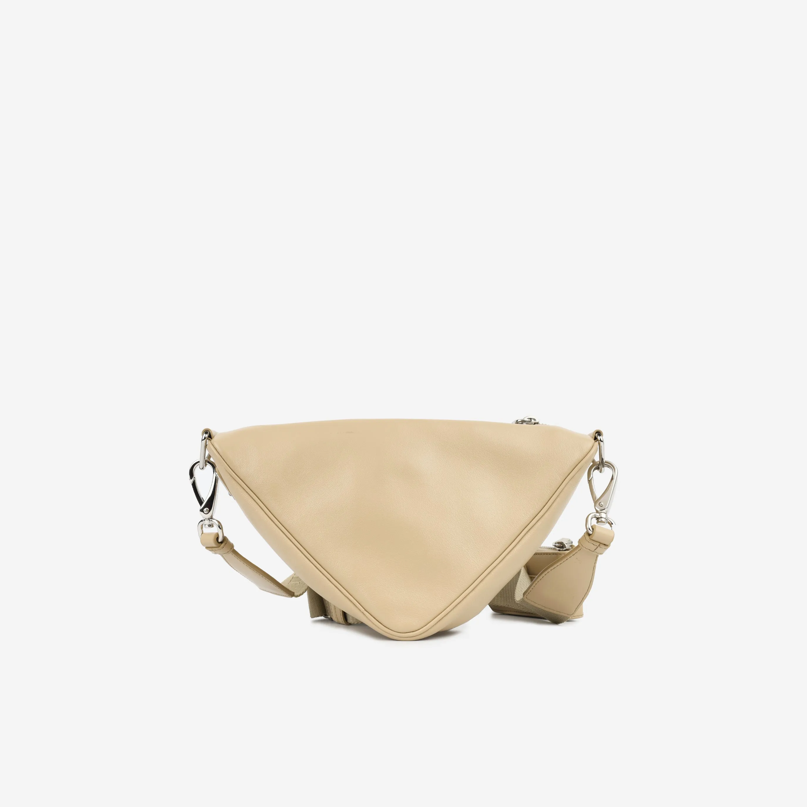 Triangle Crossbody - Beige