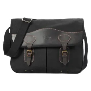 Troop London Heritage Canvas 13” Laptop Messenger Bag