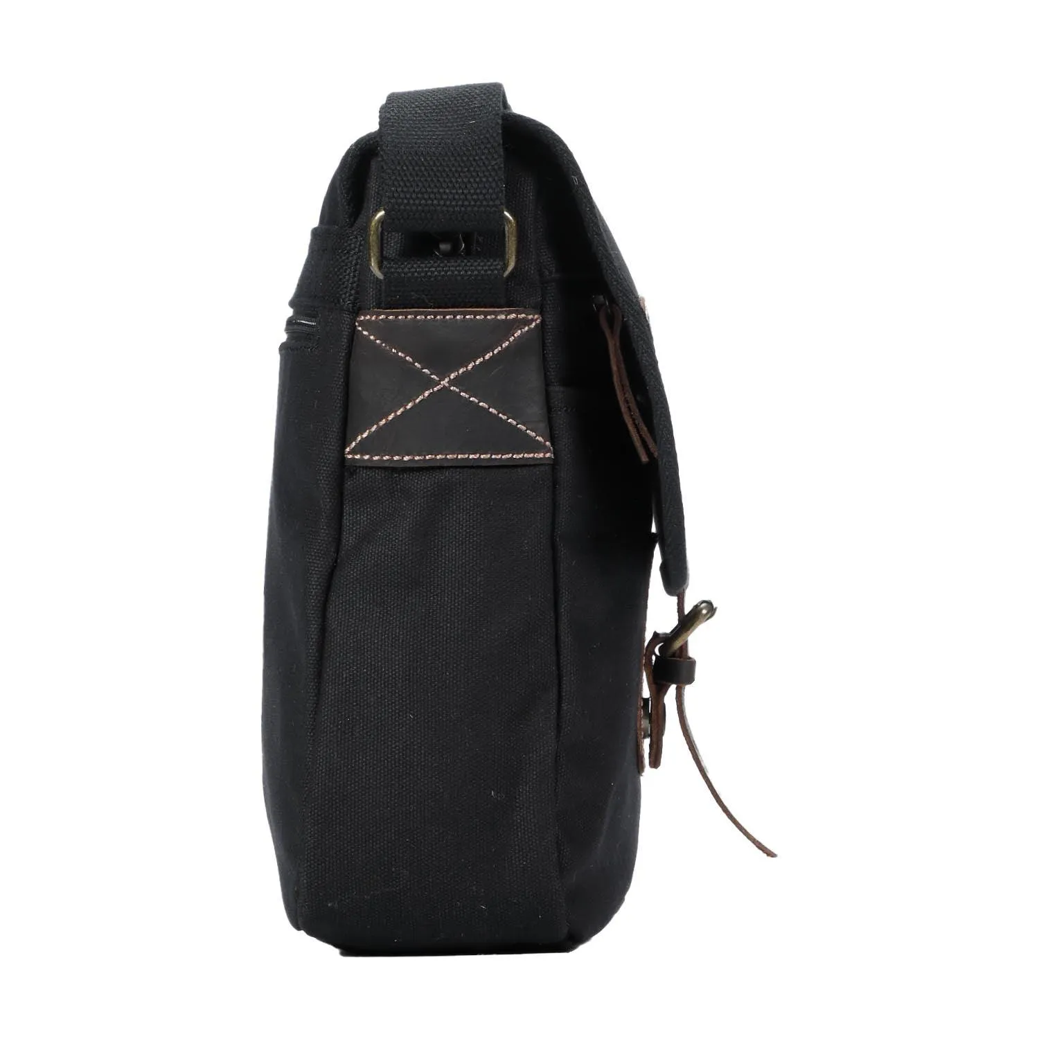 Troop London Heritage Canvas Across body Satchel Bag
