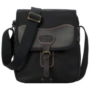 Troop London Heritage Canvas Across body Satchel Bag