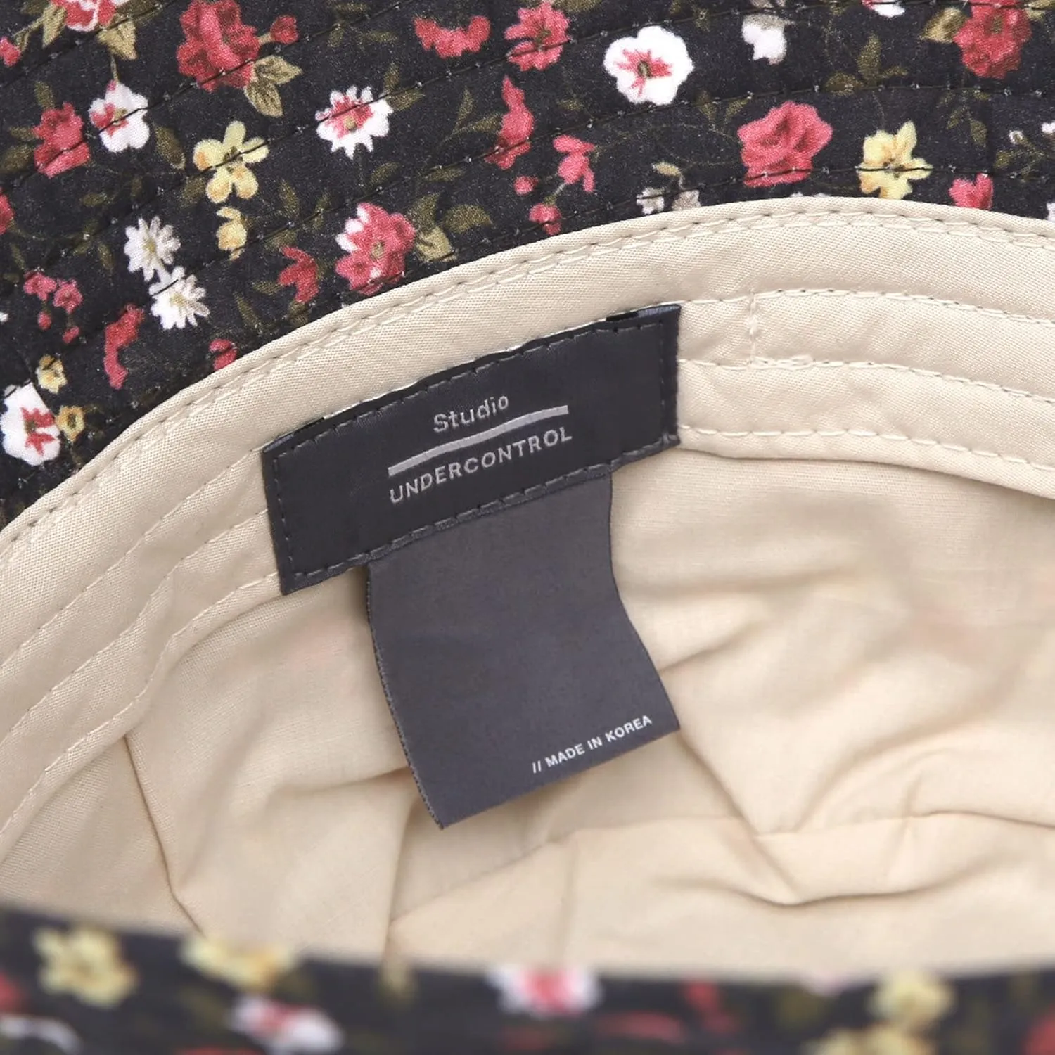 UNDERCONTROL Vintage Washed Cotton Gold Label Wide Deep Long Brim Four Season Packable Travel Safari Bucket Fashion Hat Korea