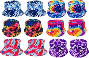 Unisex Bucket Hat Reversible Double-Side-Wear Packable for Travel, Outdoors, and Beach