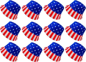 Unisex Bucket Hat Reversible Double-Side-Wear Packable for Travel, Outdoors, and Beach