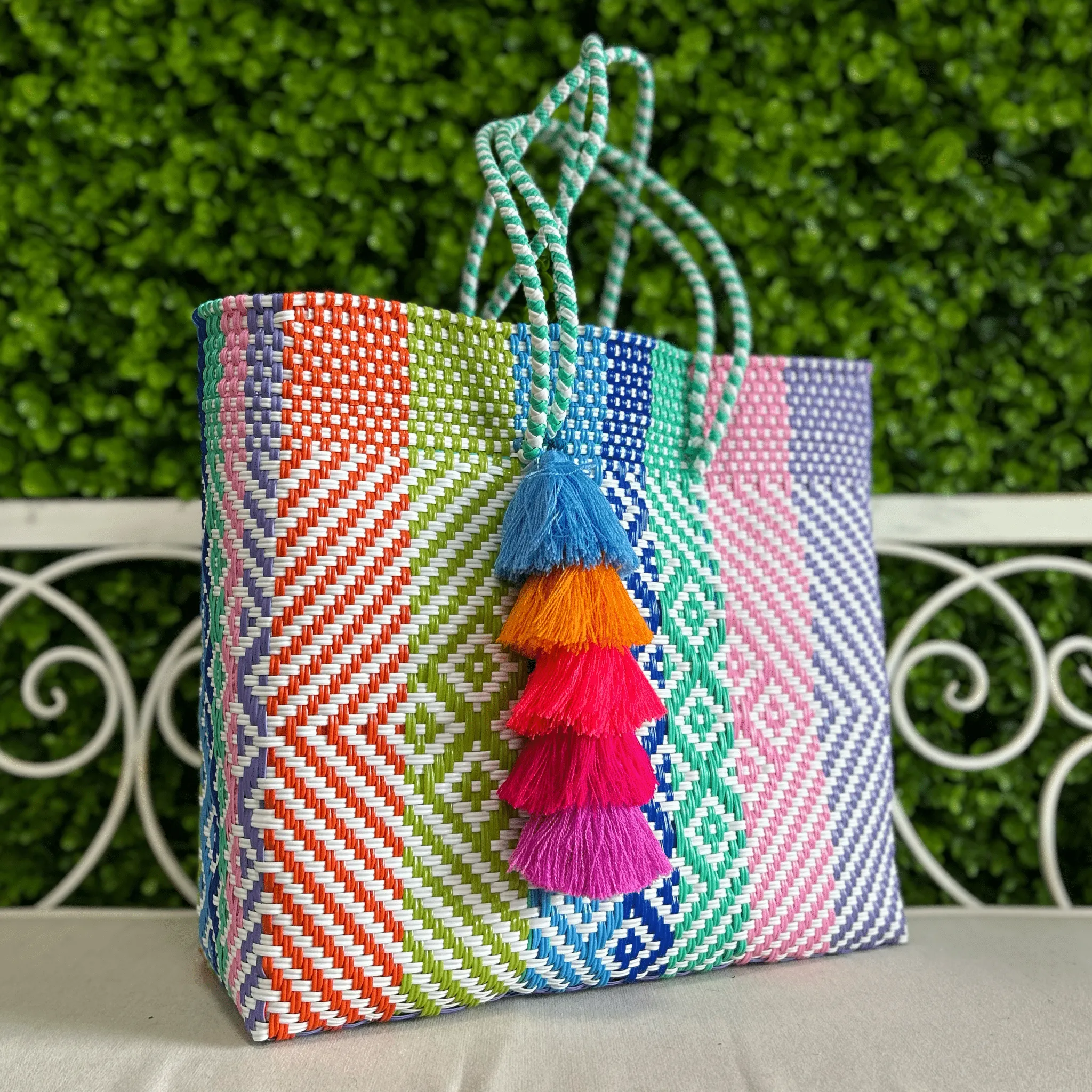 Upcycled Handwoven Handbags - April BUNDLE