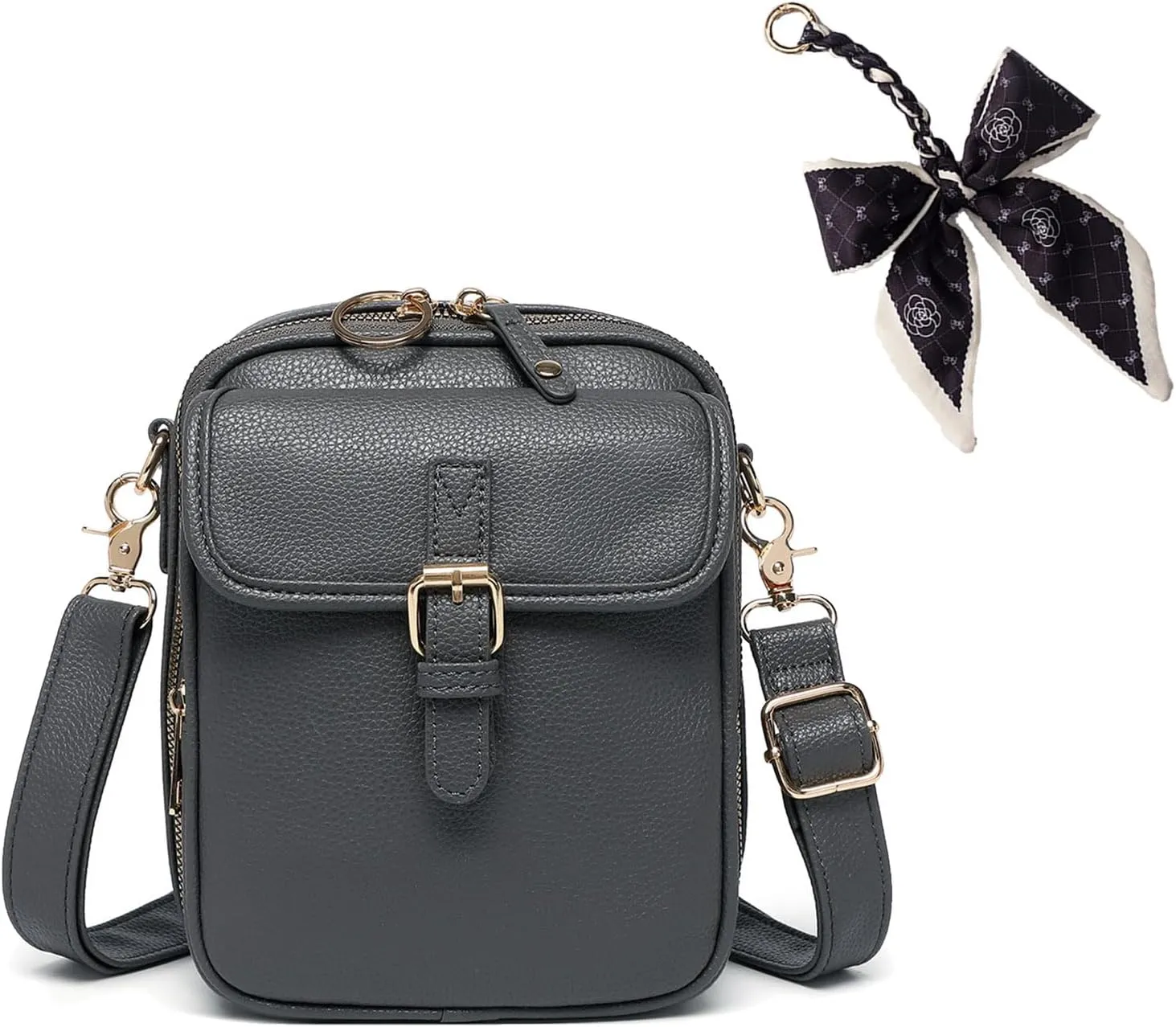 Urvashi Crossbody Leather Bag, Collaboraten1 Crossbody Leather Bag, Anti Theft Shoulder Bags