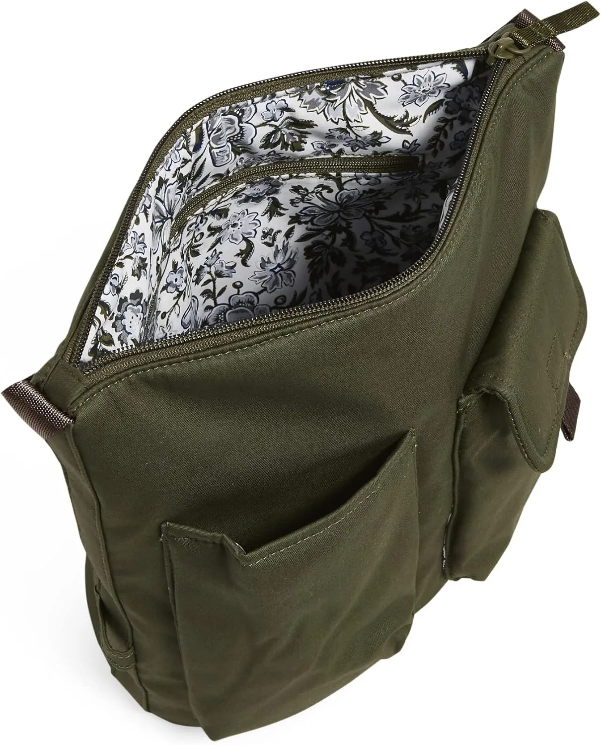 Vera Bradley Women's Cotton Utility Bucket Crossbody Purse