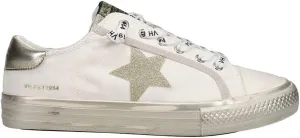 Vintage Havana Womens Alive Metallic Glitter Slip On Sneakers Shoes Casual - Gold
