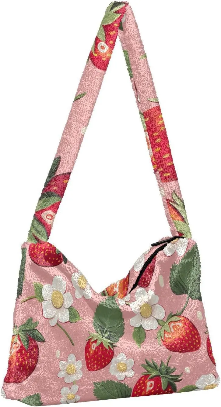 Vintage Mystery Map Beige Shoulder Tote Bag, Shoulder Tote with Zipper, Autumn Handbags