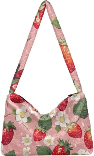Vintage Mystery Map Beige Shoulder Tote Bag, Shoulder Tote with Zipper, Autumn Handbags