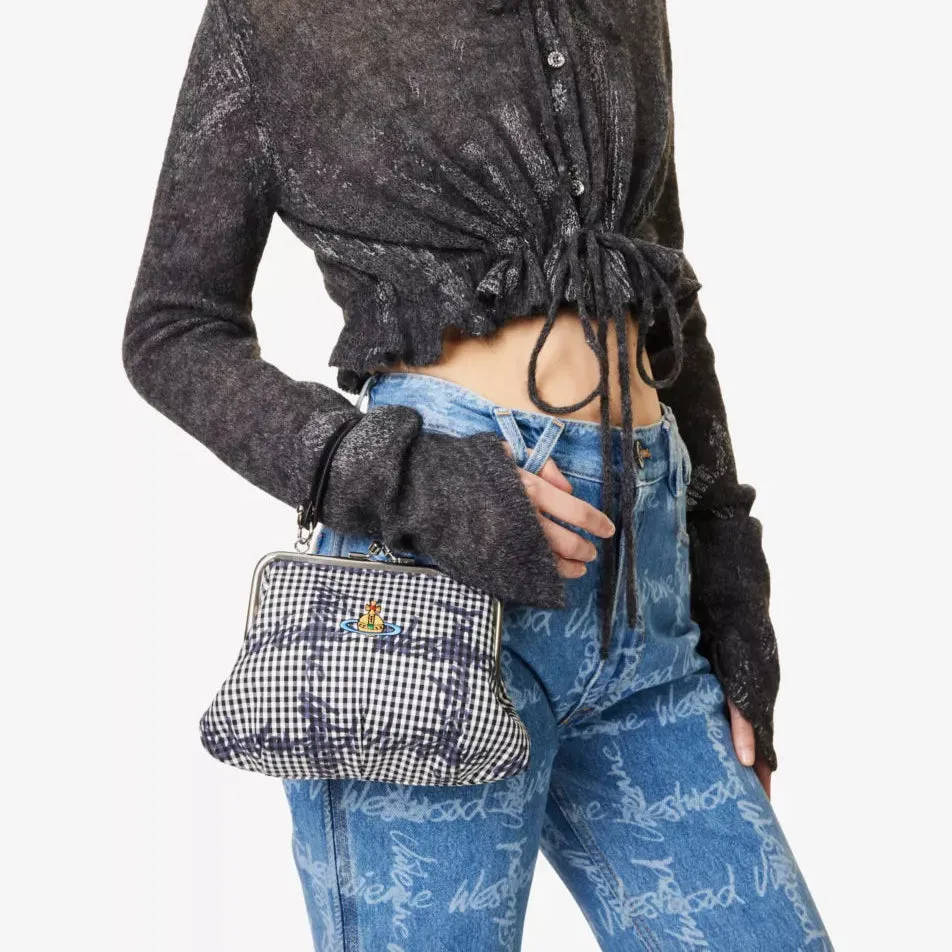 Vivienne Westwood Ginghan Granny Frame Purse