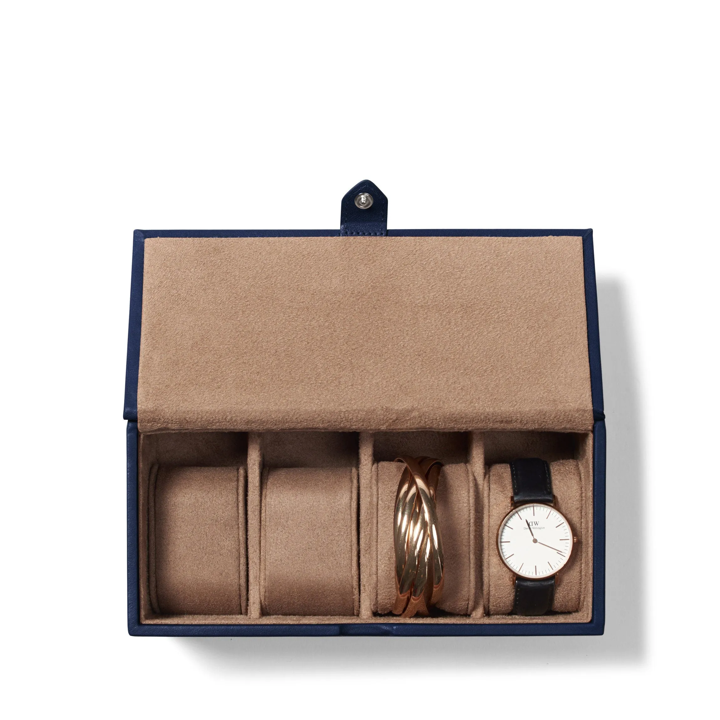 Watch & Bracelet Box Navy Blue