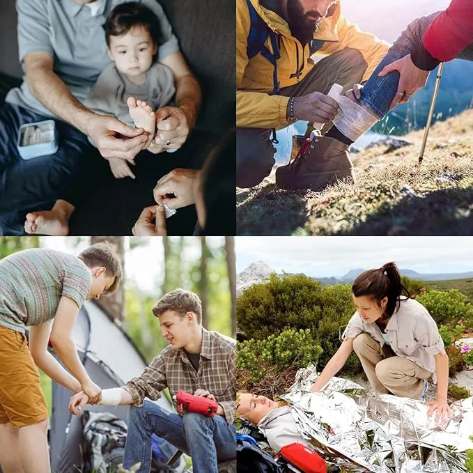 Waterproof First Aid Kit Roll Top Boat Emergency Kit with Waterproof Contents for Fishing Kayaking Boating Swimming Camping Rafting Beach Dark Grey
