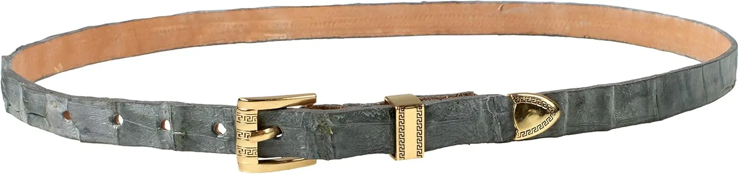 Western Cowboy Hat Band Crocodile Leather Multiple Colors Toquillas para texanas