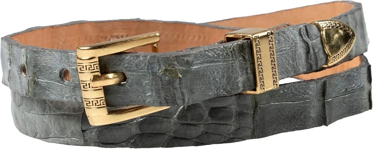 Western Cowboy Hat Band Crocodile Leather Multiple Colors Toquillas para texanas