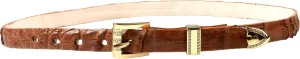 Western Cowboy Hat Band Crocodile Leather Multiple Colors Toquillas para texanas