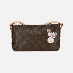 WGACA Louis Vuitton Murakami Panda Trotteur - Brown