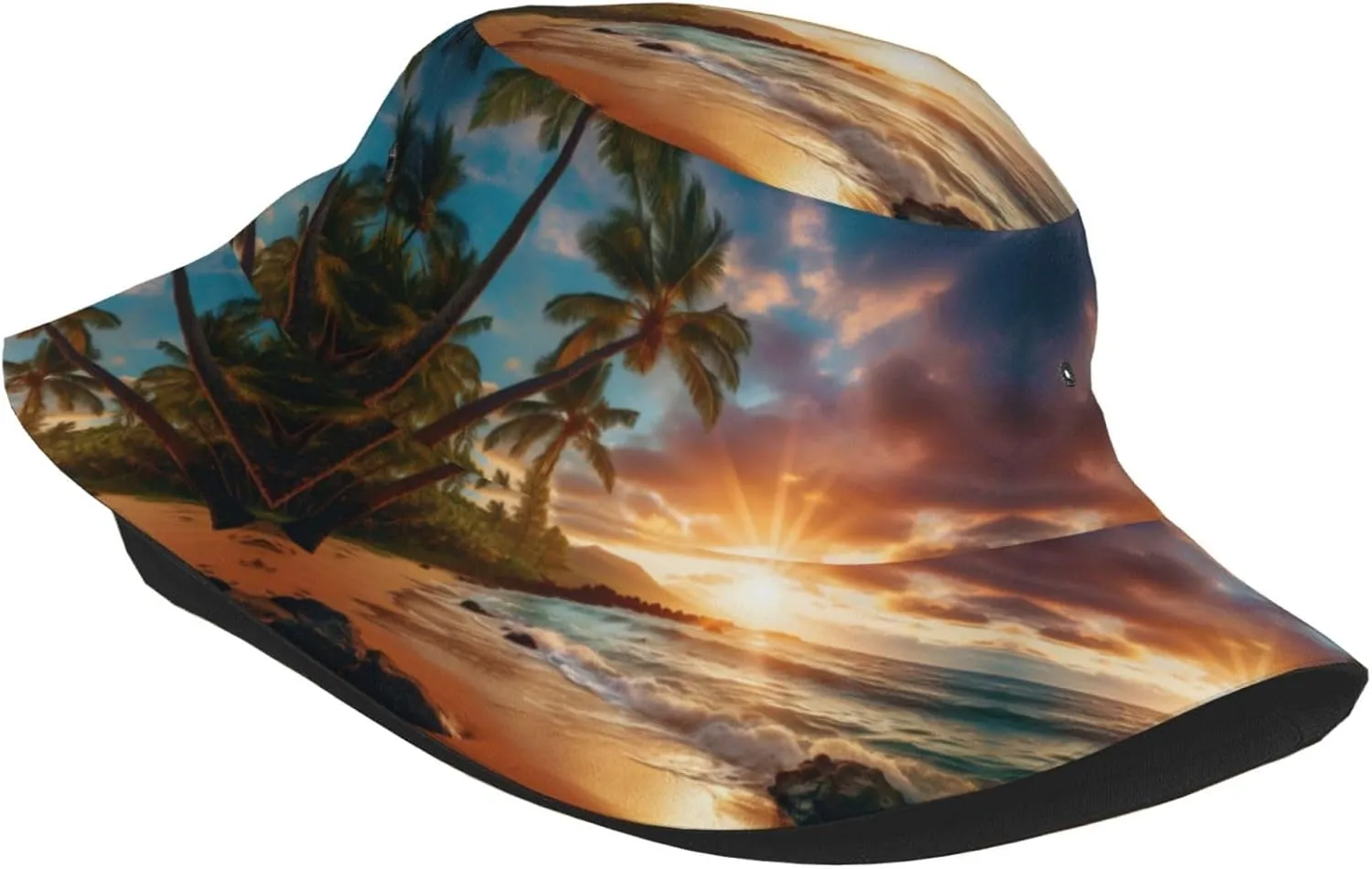 Wide Brim Foldable,Sun Bucket Hat,Summer Sun Beach Fishing Cap for Men and Women Fisherman,Honduras Flag Print