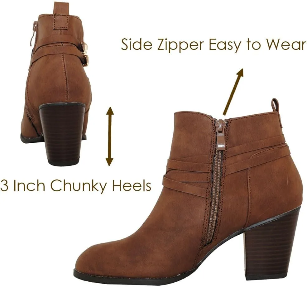Women's Fashion Suede Booties
