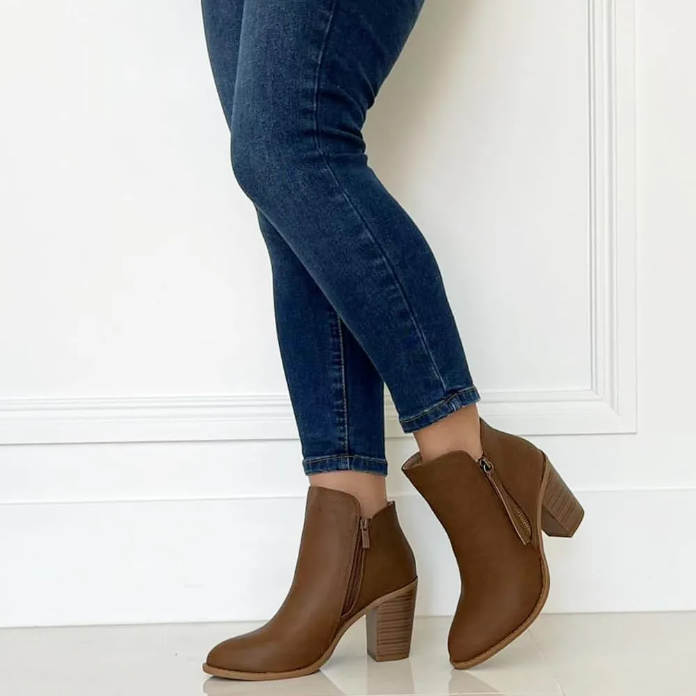 Women's Fashion Suede Booties