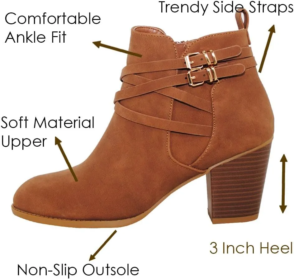 Women's Fashion Suede Booties