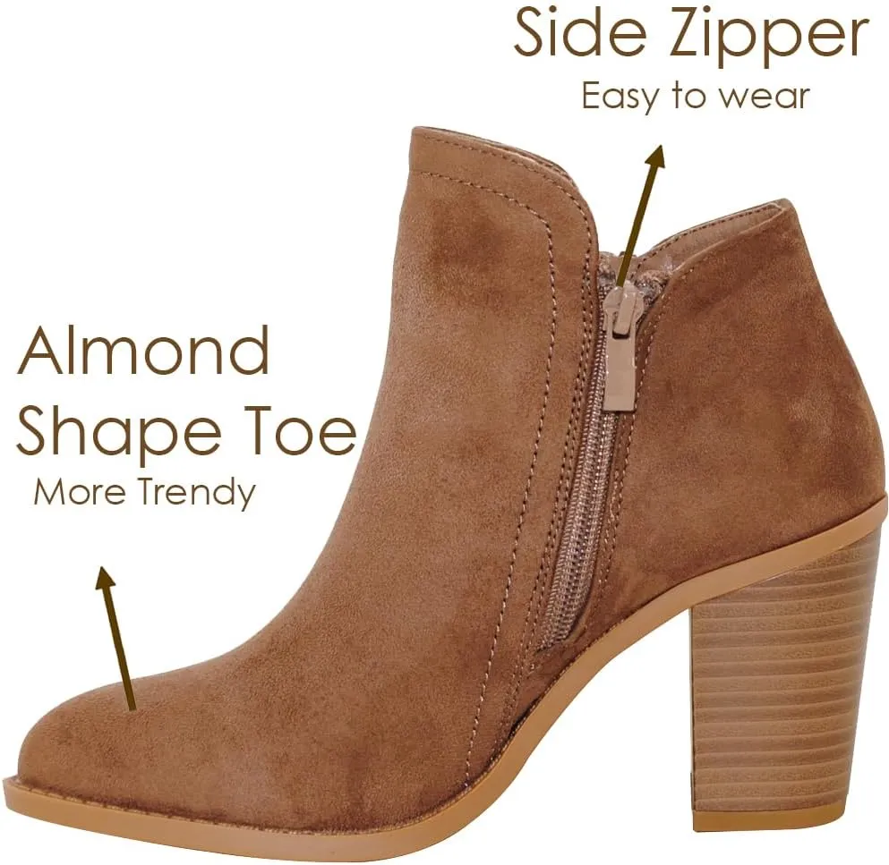 Women's Fashion Suede Booties