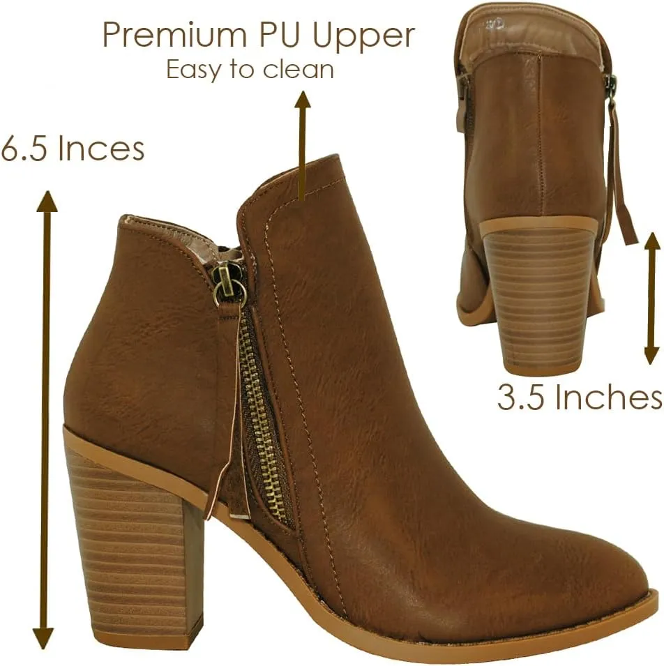 Women's Fashion Suede Booties