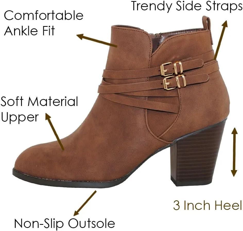 Women's Fashion Suede Booties